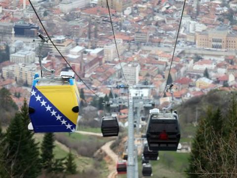 Trebević cable car